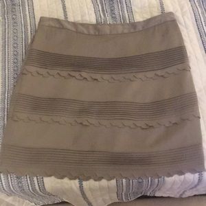 Champagne banana republic skirt